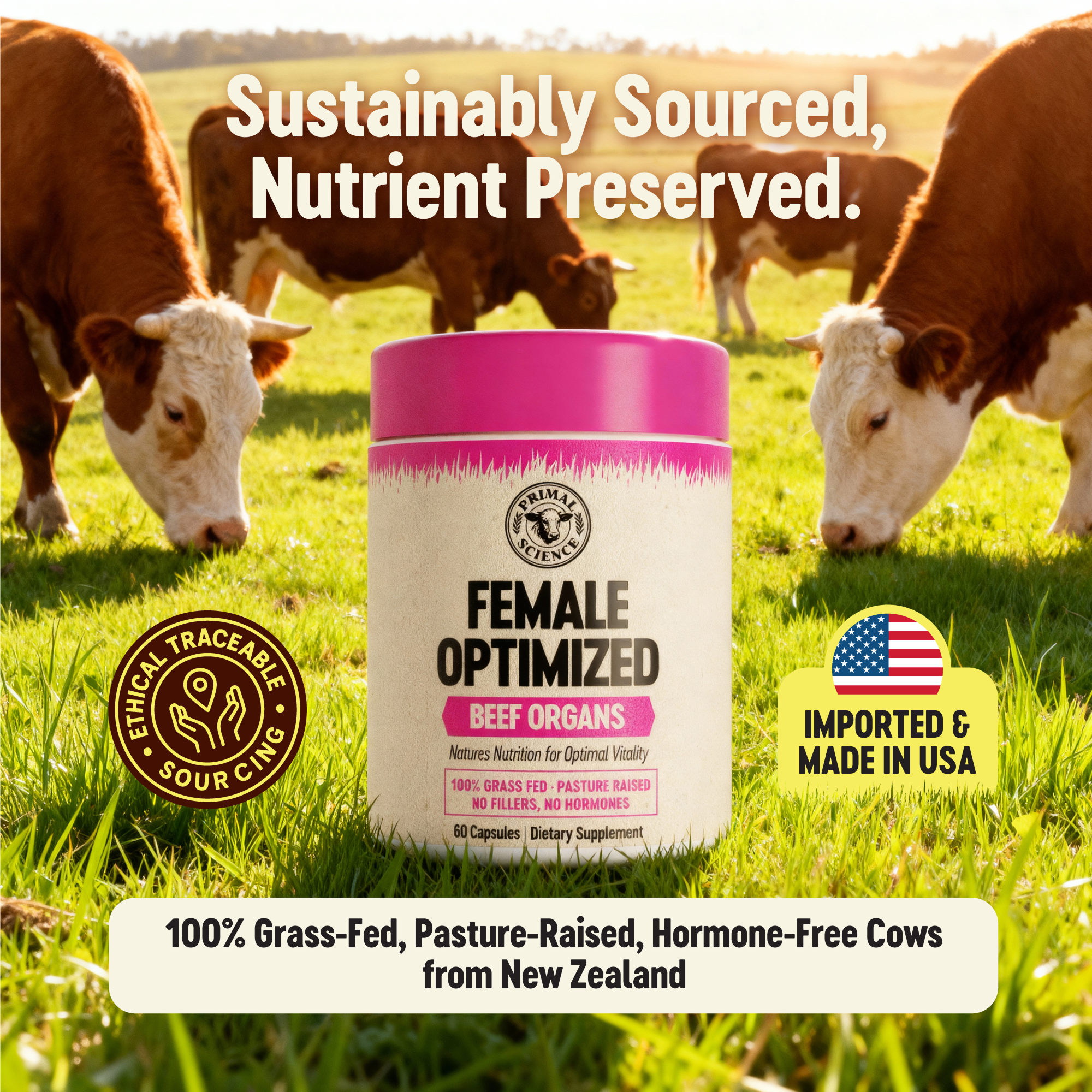Primal Science™ Female Optimized Beef Organs