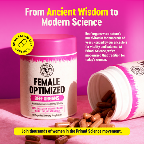 Primal Science™ Female Optimized Beef Organs