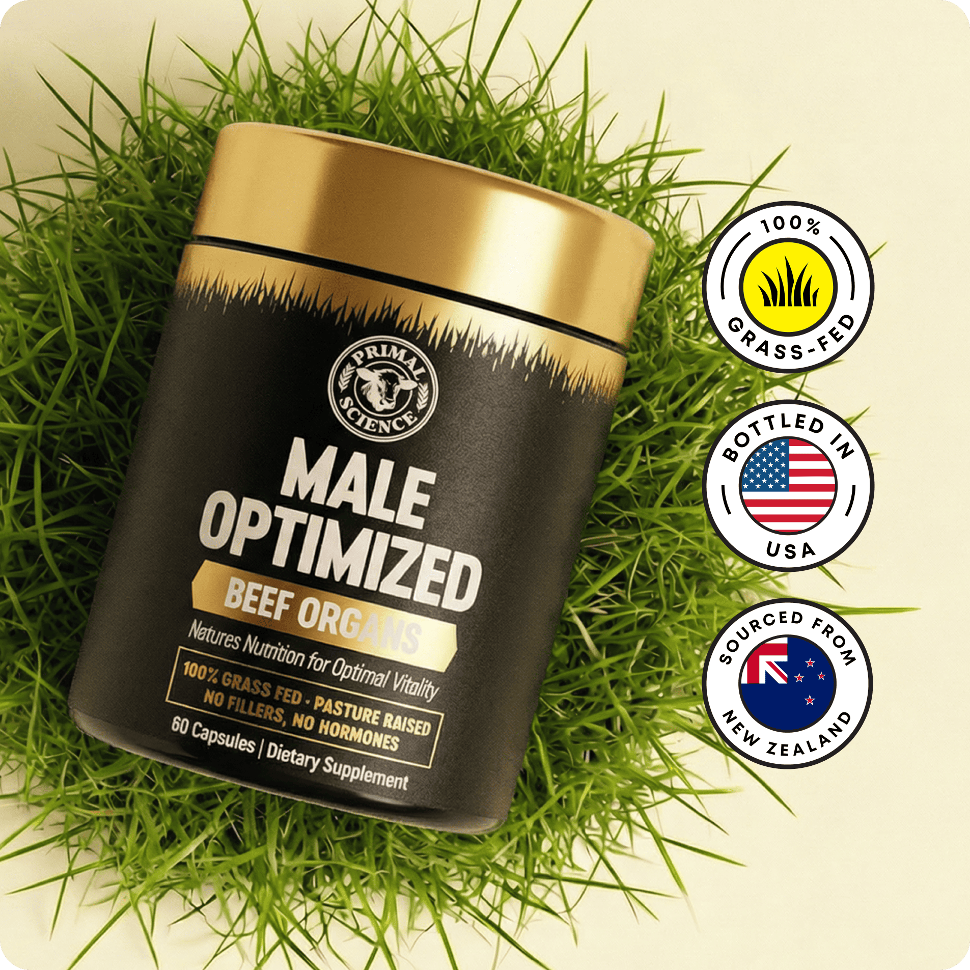 Primal Science™ Male Optimized Beef Organs