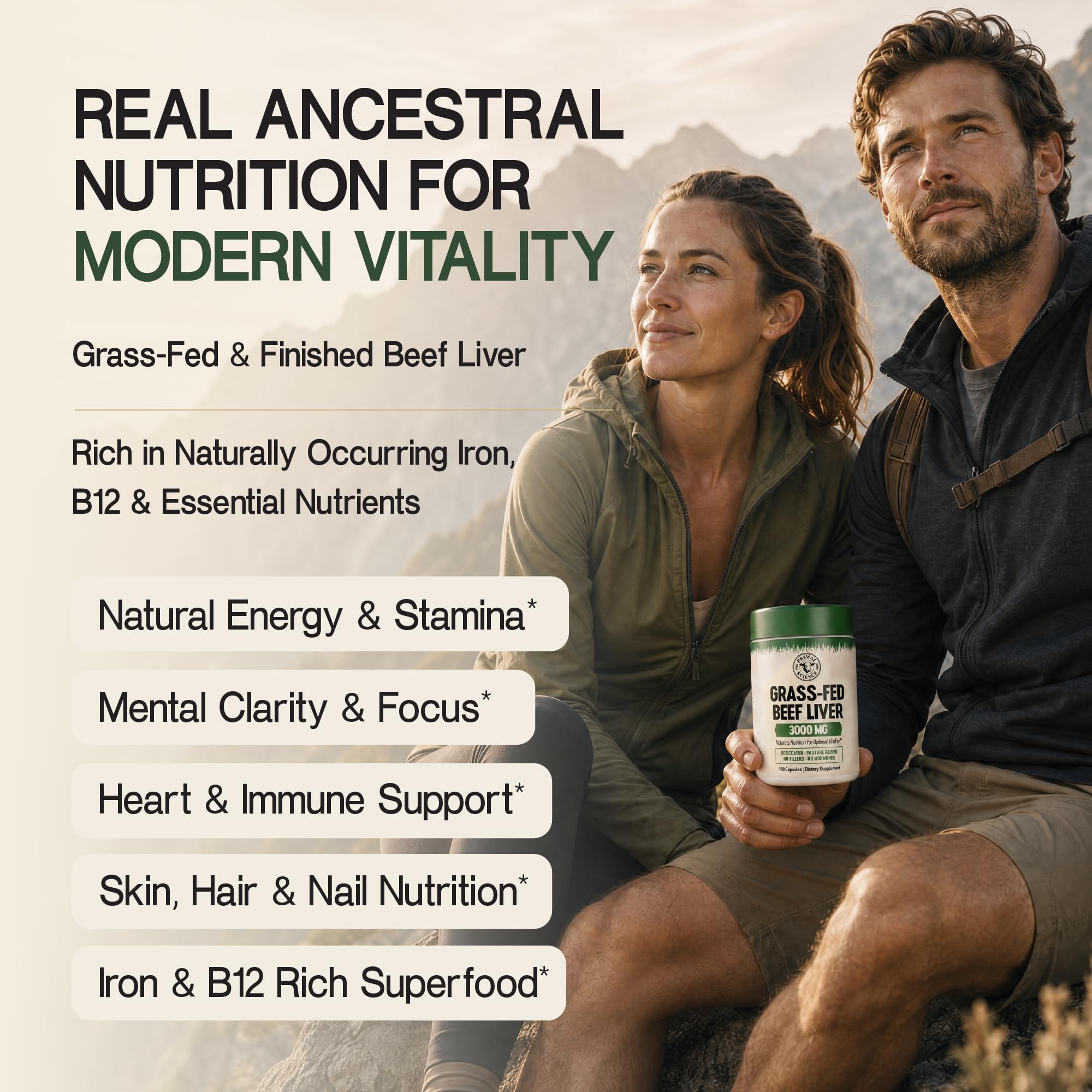 Primal Science™ Grass-Fed Beef Liver