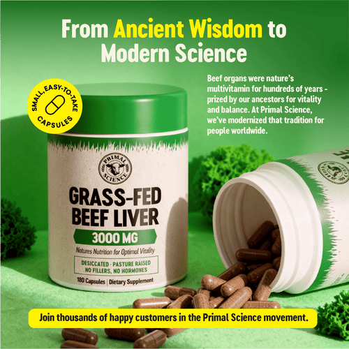 Primal Science™ Grass-Fed Beef Liver