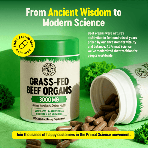 Primal Science™ Grass-Fed Beef Organs