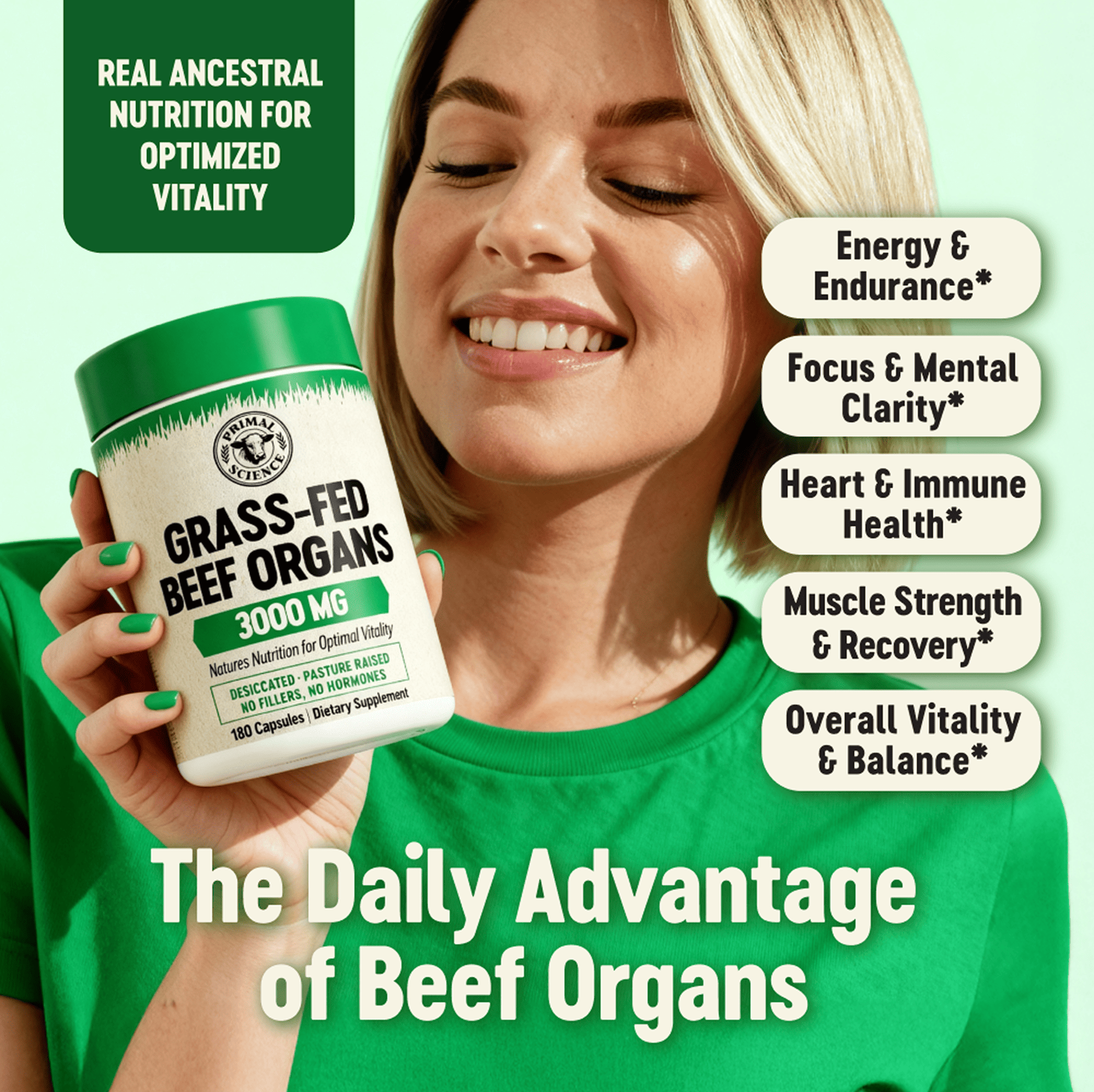 Primal Science™ Grass-Fed Beef Organs