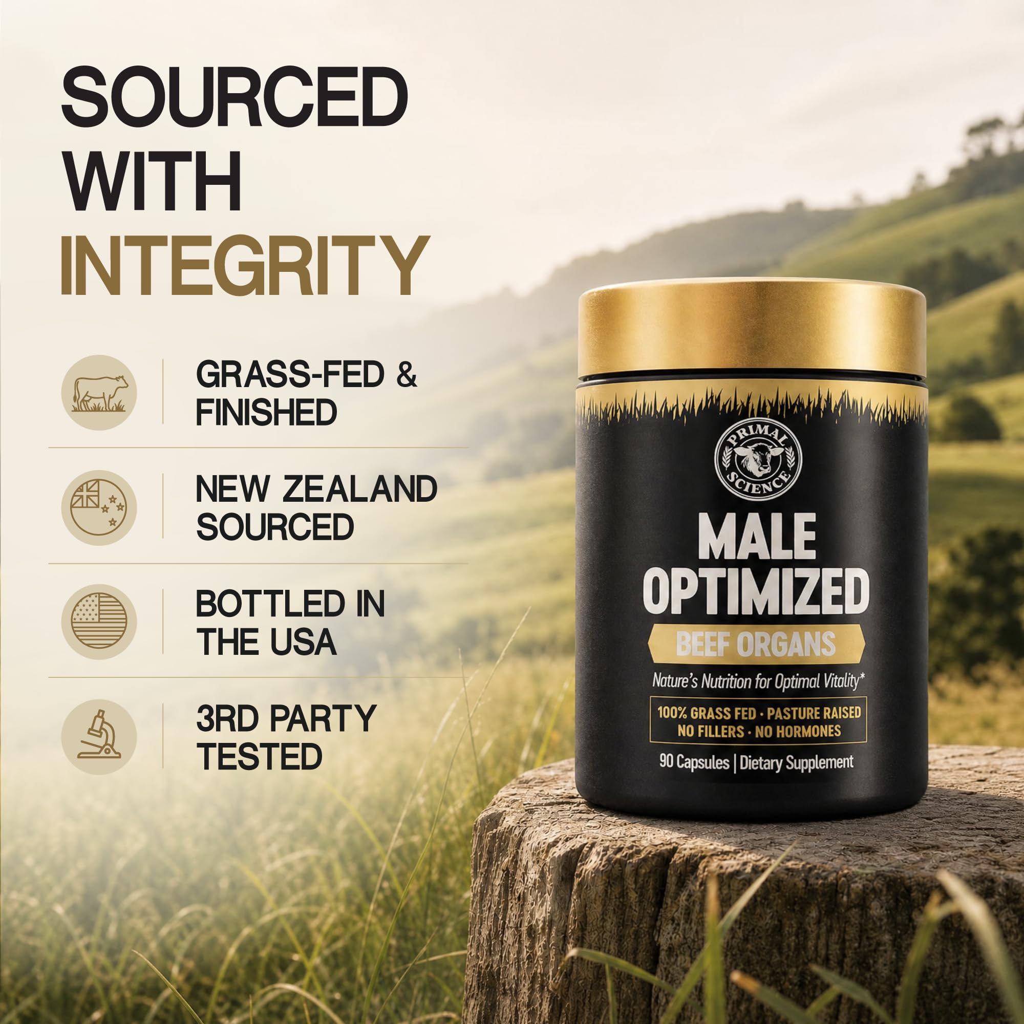 Primal Science™ Male Optimized Beef Organs