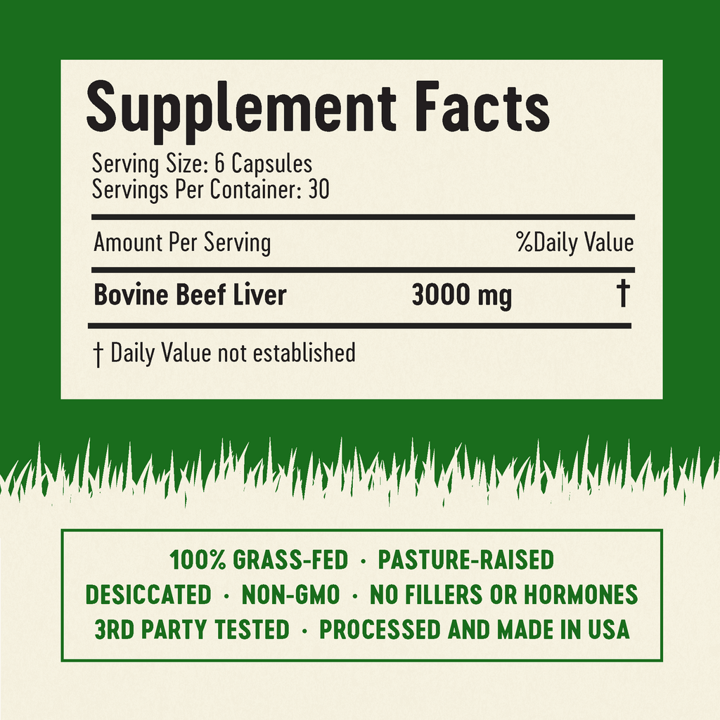Primal Science™ Grass-Fed Beef Liver